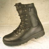 Alt-Berg motorcycle boots black leather
